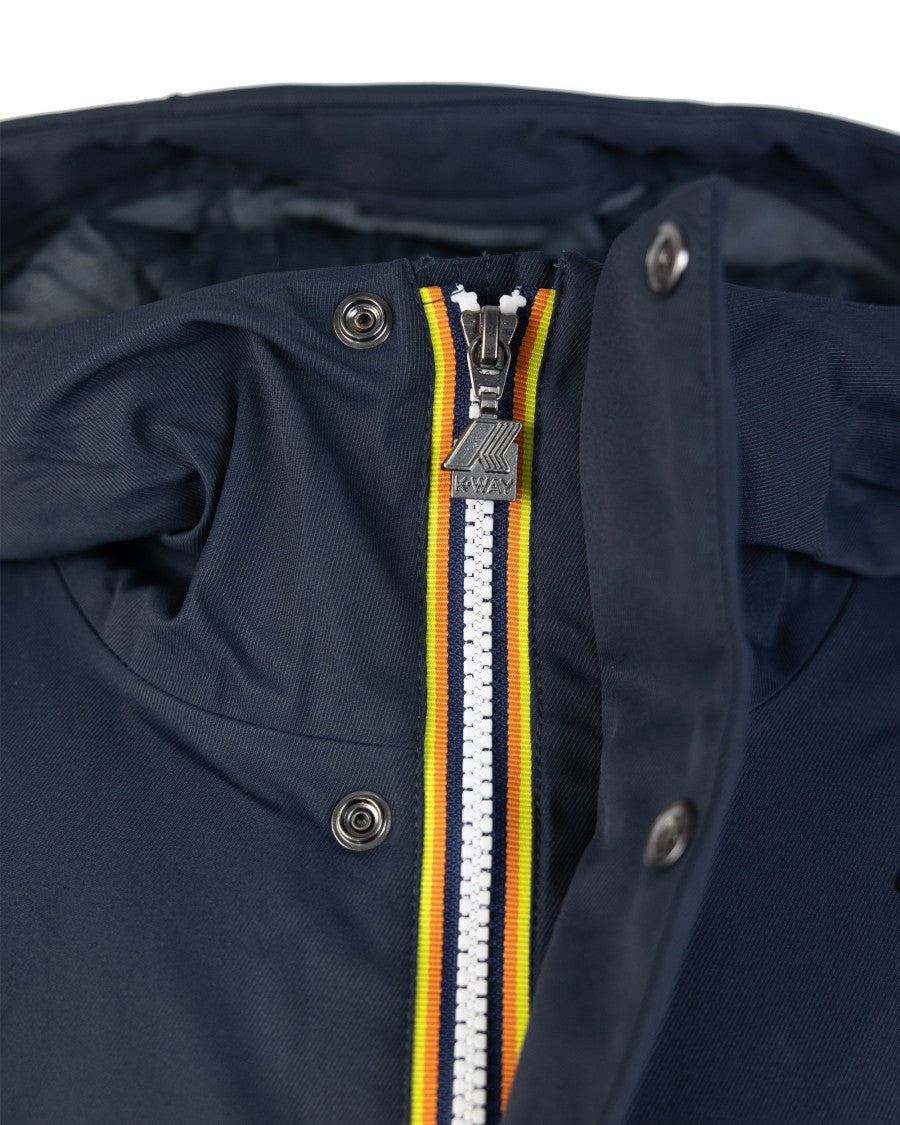 K-Way Jacko Twill Marmot Blue Jacket