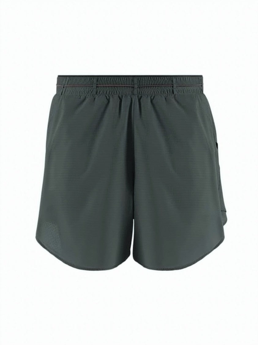 Klattermusen Tailored Grey Shorts With Adjustable Waistband And Signature Detail