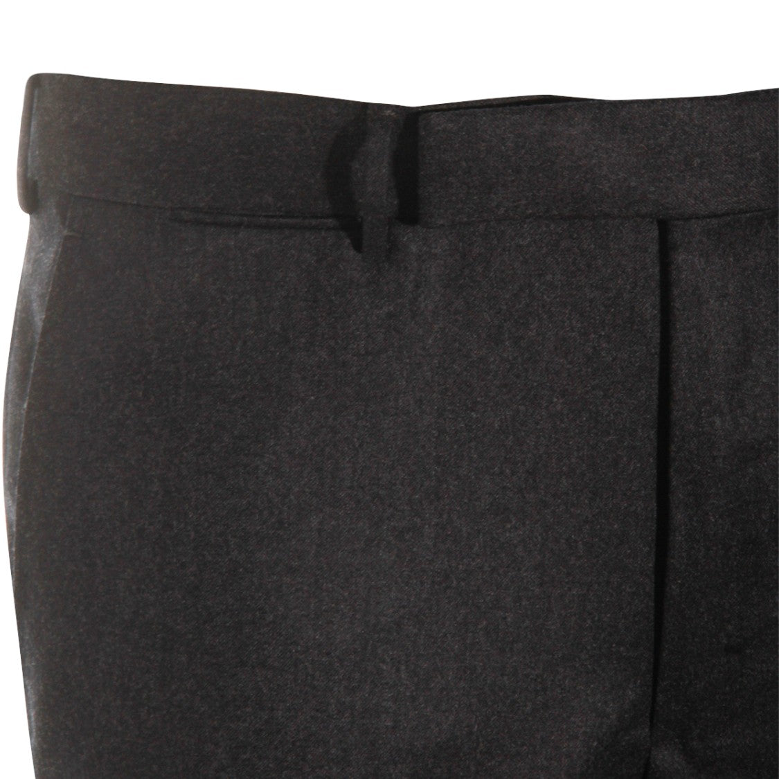 Zegna Dark Grey Wool Pants