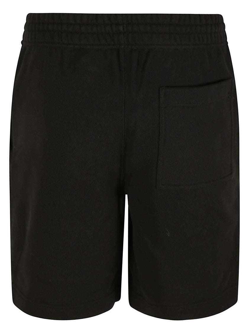 Burberry Black Shorts With Adjustable Drawstring