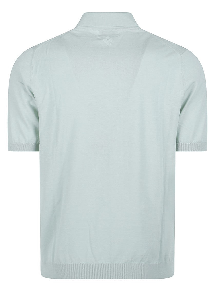 Ballantyne Short Sleeve Plain Cotton Polo