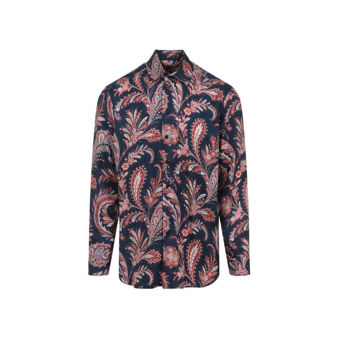 Etro Silk Shirt With Paisley Pattern