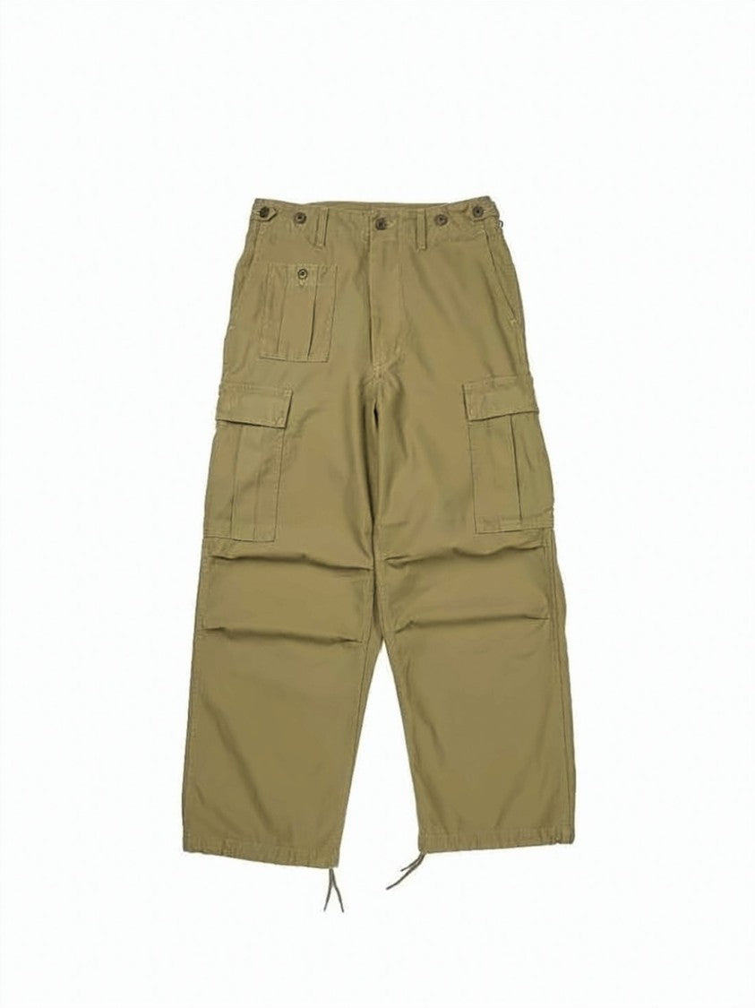 Nigel Cabourn Utility-Style Straight Pants With Multiple Pockets