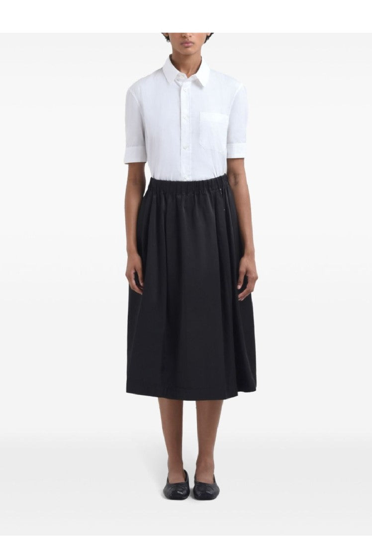Marni Midi Skirtsilhouette And Elastic Waistband