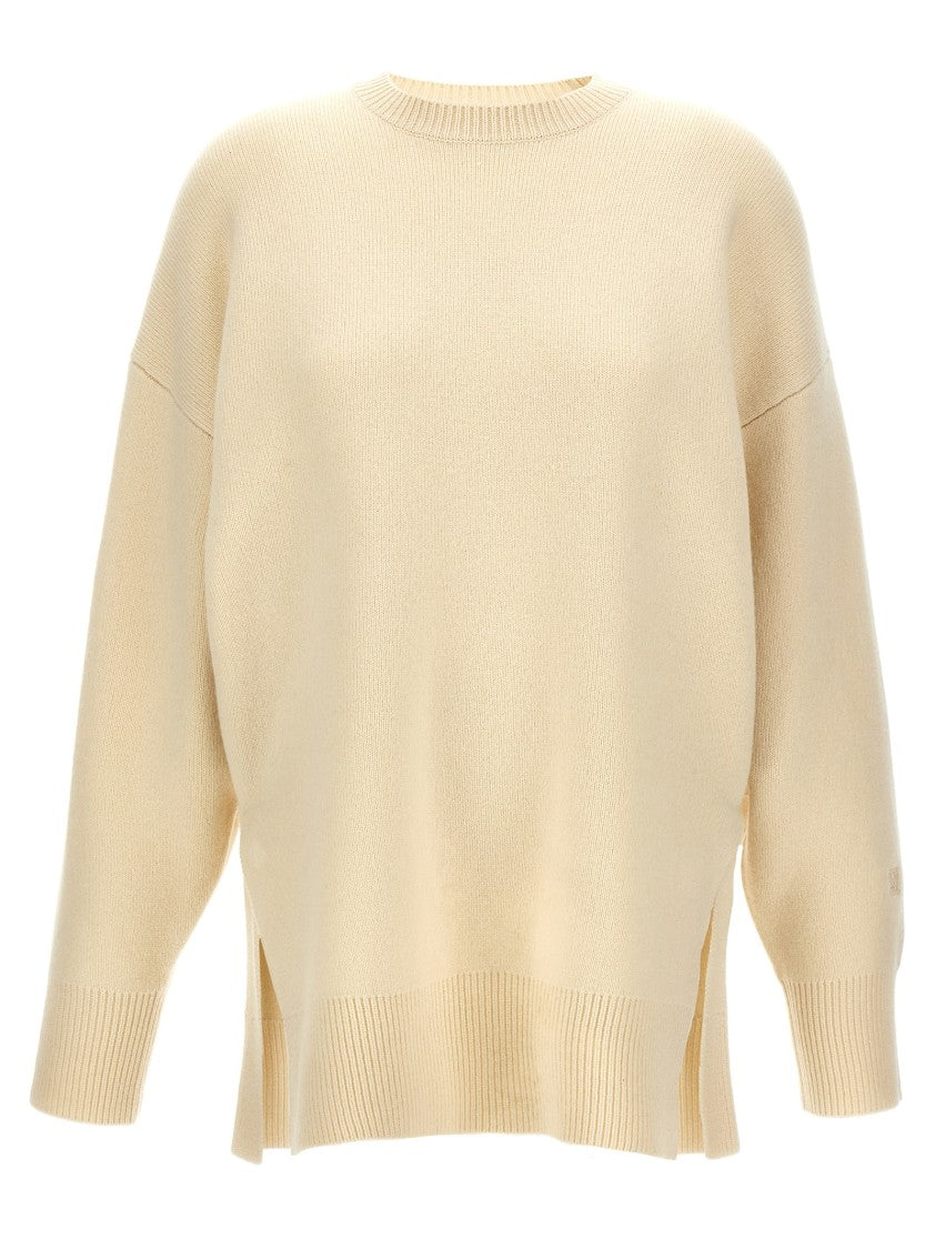 Totême Wool And Cashmere Blend Double-Knit Sweater