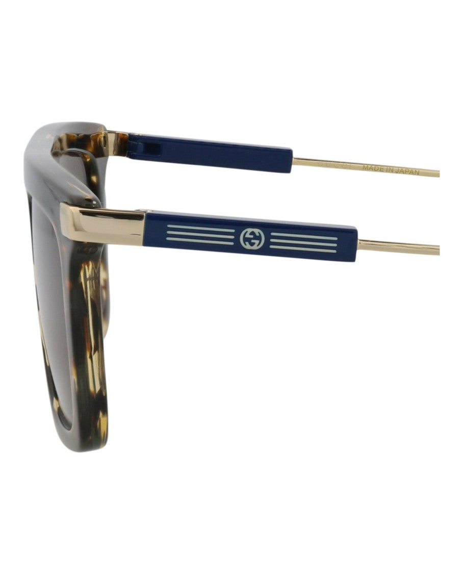 Gucci Square-Frame Recycled Acetate Sunglasses
