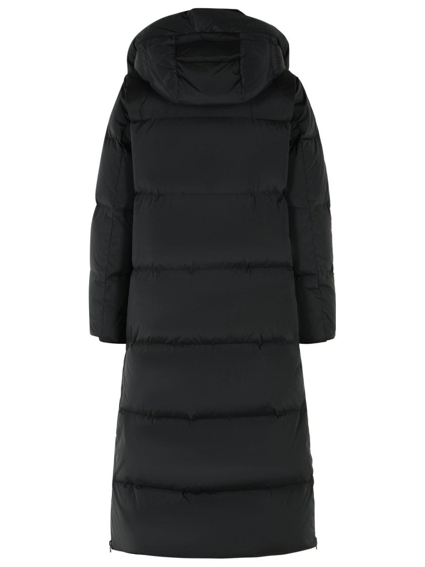 Woolrich John Rich & Bros Black Kelly High-Neck Nylon Down Jacket
