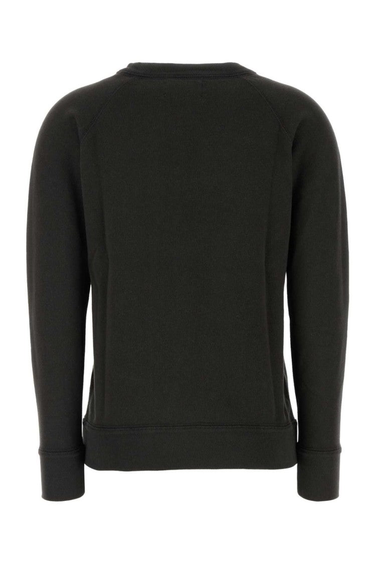 Isabel Marant Graphic Logo Long-Sleeve Sweatshirt With Relaxed Fit