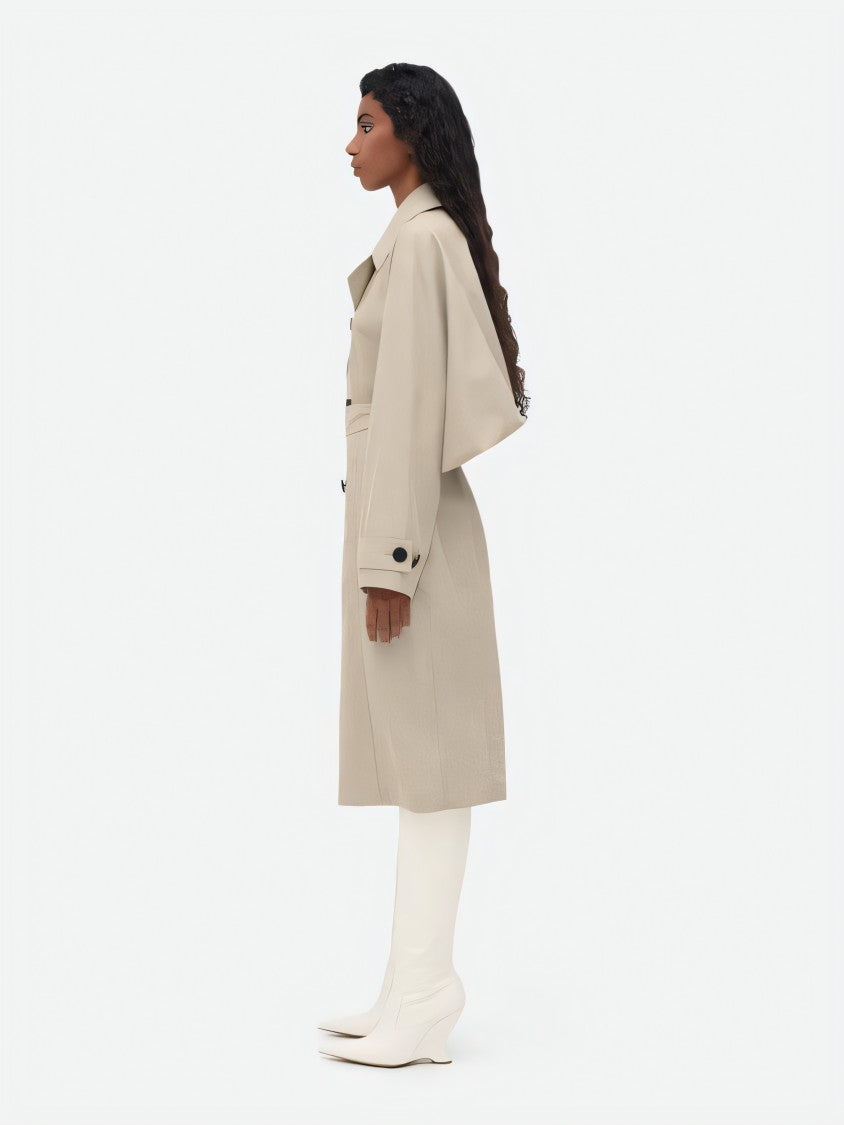 Bottega Veneta Classic Double-Breasted Trench Coat
