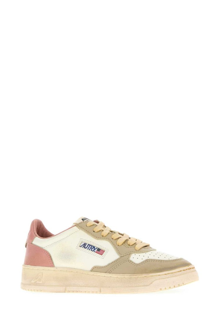 Autry Multicolor Leather Supvint Sneakers