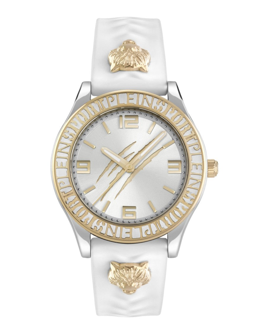 Plein Sport Quartz Movement Stainless Steel Watch With Enamel Dial