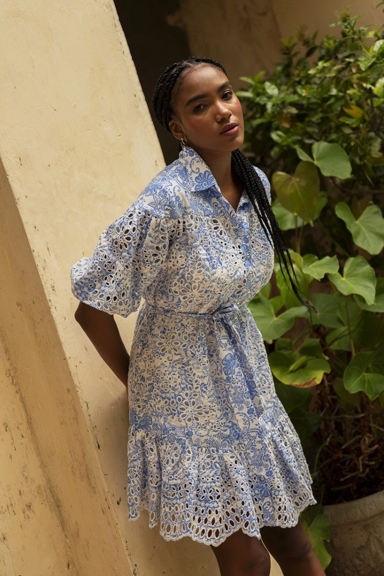 Miss June Short Dress Violeta