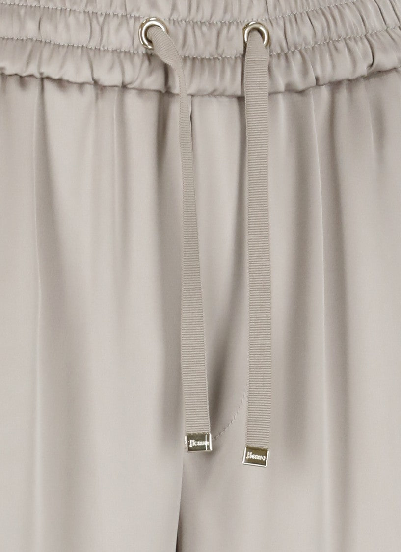 Herno Grey Relaxed Fit Grey Pants