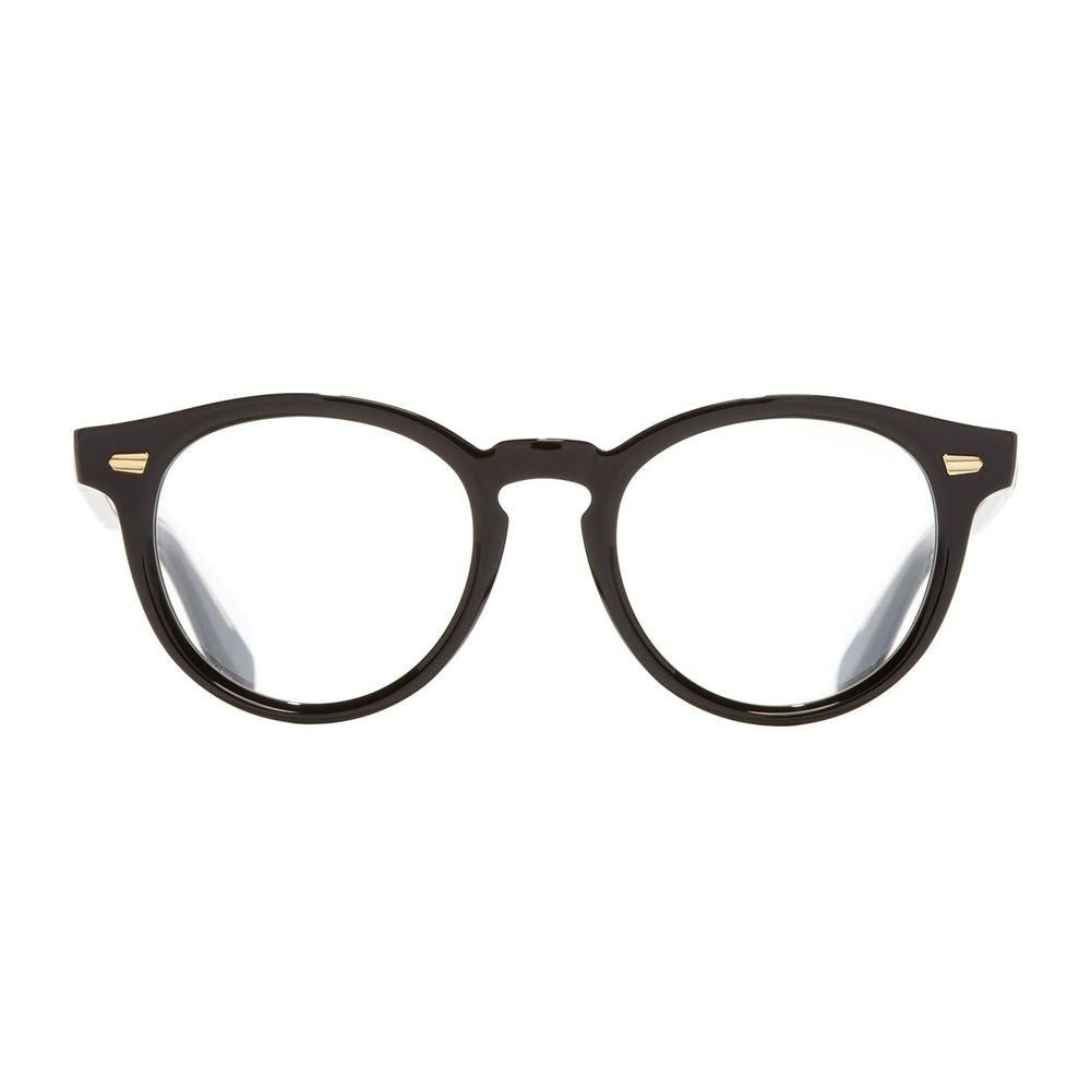 Cutler And Gross 9378 Round Black Acetate Eyewear