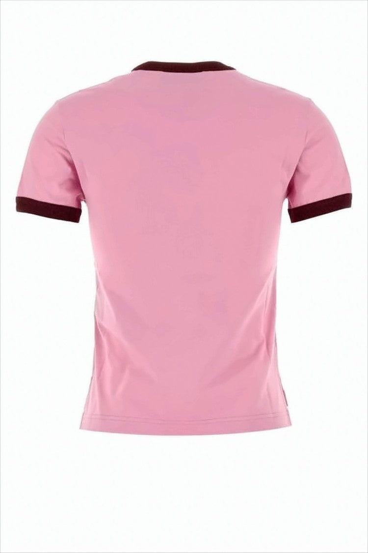 Gucci Fitted Short-Sleeved T-Shirt With Ribbed Trims