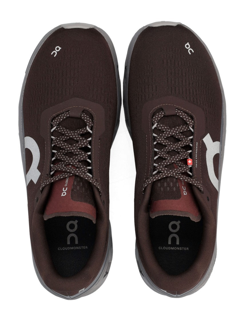 On Running Burgundy Cloudmonster 1 Sneakers