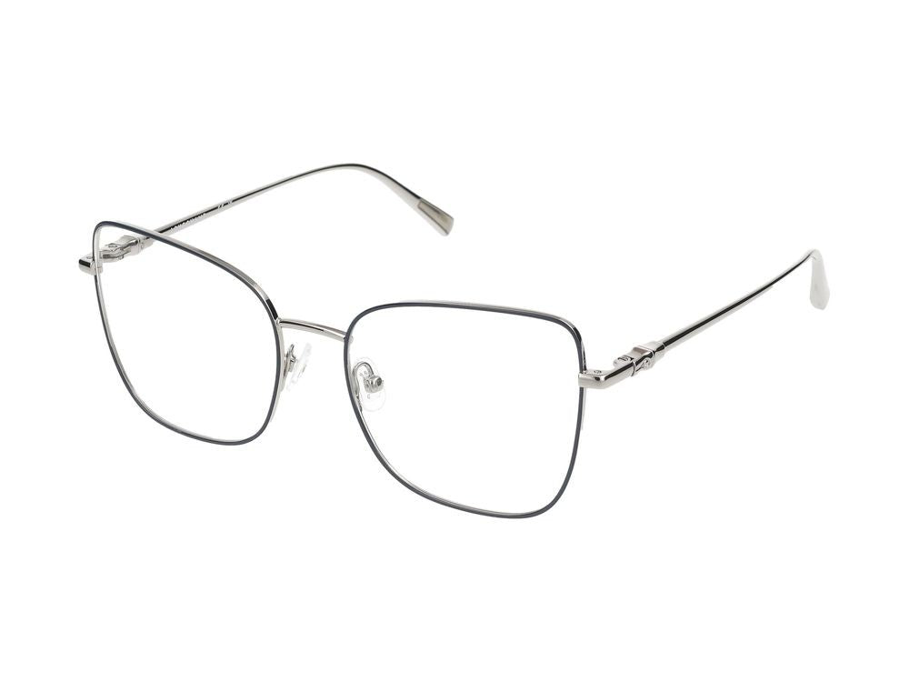 Longchamp Eyeglasses Longchamp Lo2159 042 Silver/Blue 52/17/140