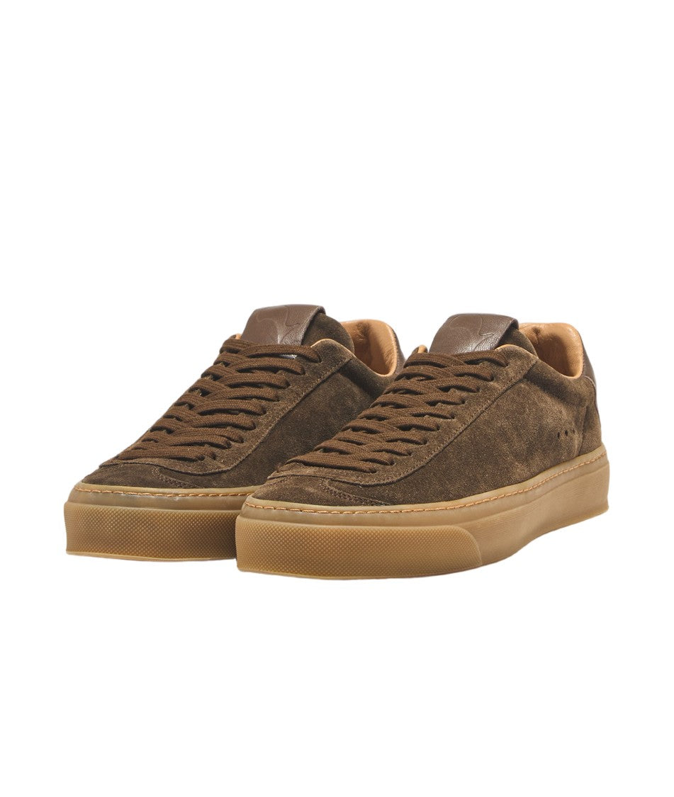 Aqua Alta Venice Dark Brown Suede Sneakers