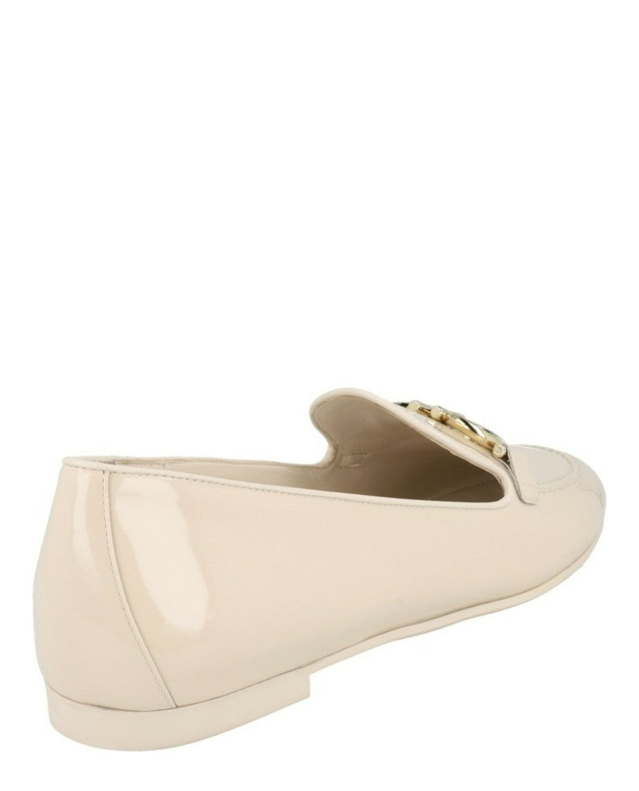Ferragamo Trifoglio Patent Leather Loafers