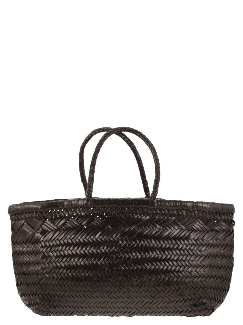 Dragon Triple Jump Big - Woven Leather Bag