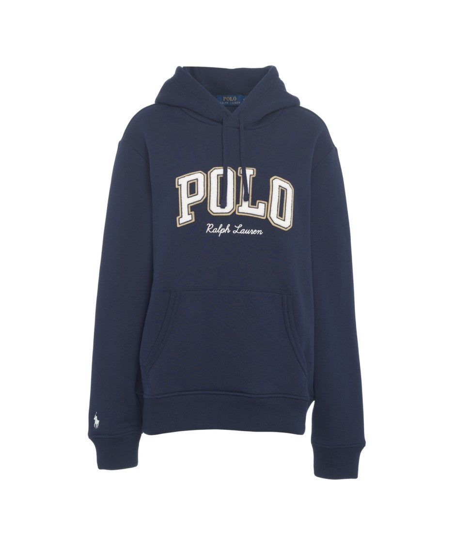 Polo Ralph Lauren Sweatshirt With Hood And Logo Print