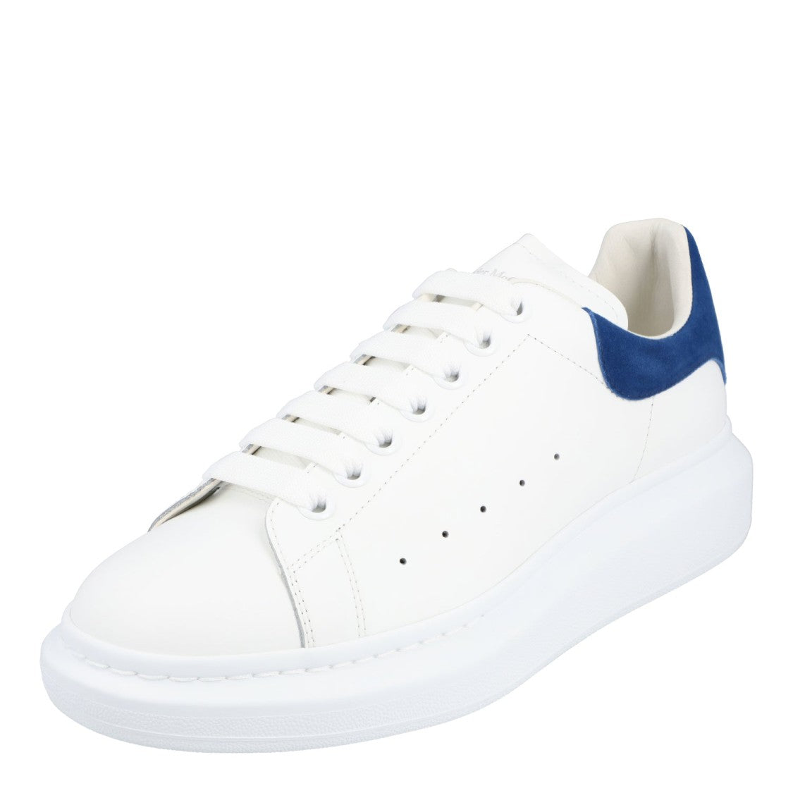 Alexander Mcqueen White/Paris Blue Oversized Sneakers