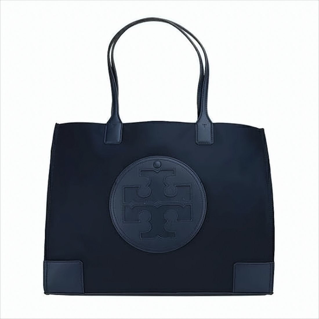 Tory Burch Structured Tote Bag With Embossed Logo Detail
