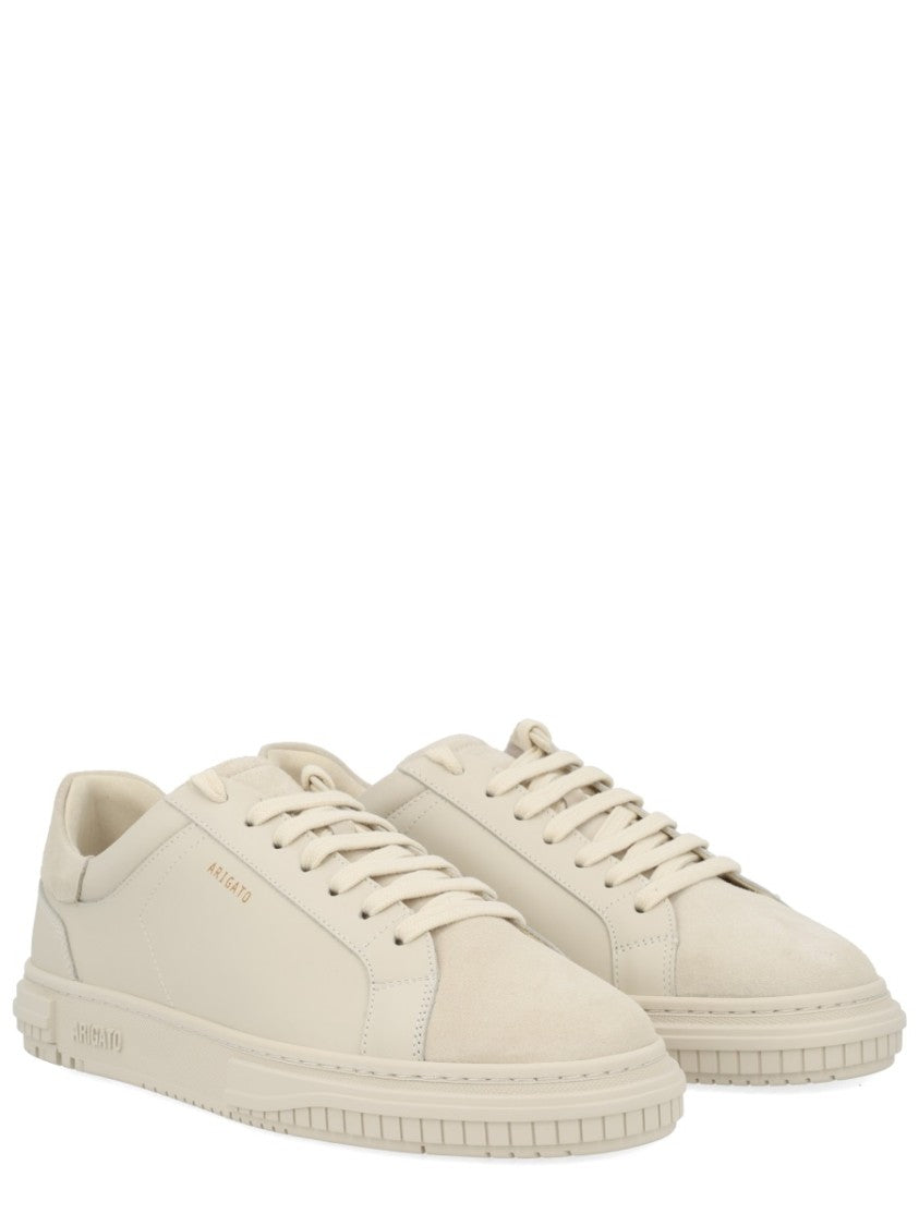 Axel Arigato Atlas Monochromatic Leather Minimalist Sneakers