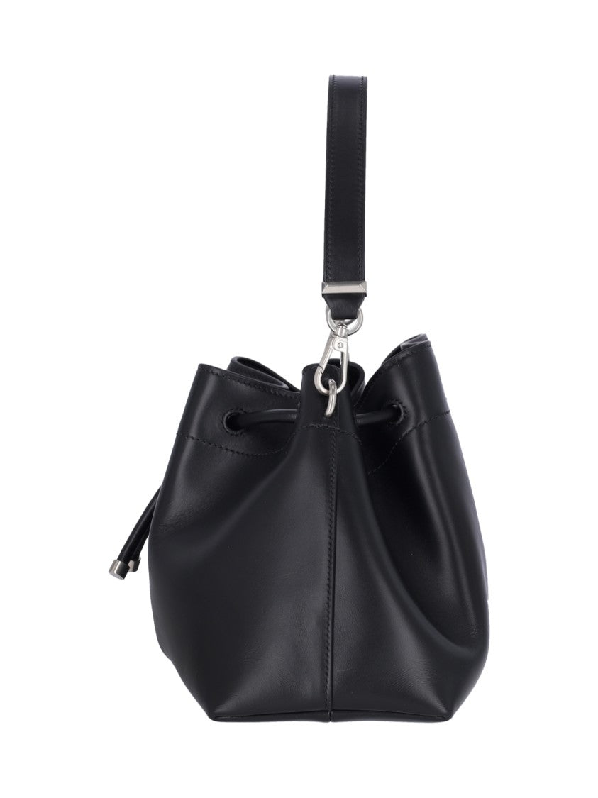 Jimmy Choo "Bon Bon East/West" Bucket Bag Black