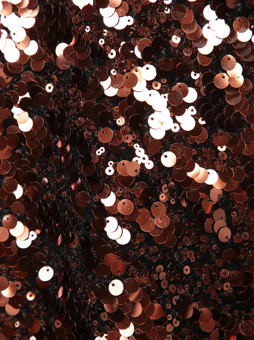 Ganni Floor-Length Skirt With Shimmering Sequin Embellishments