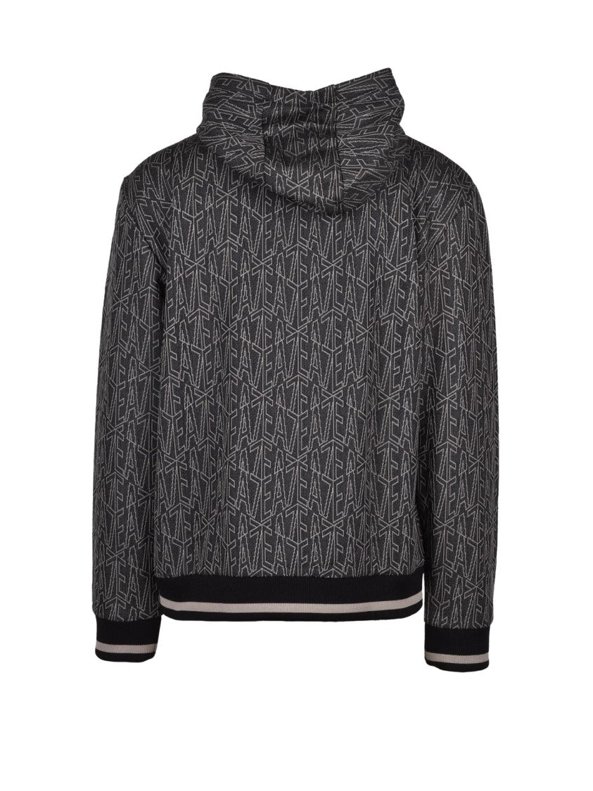 Ea7 Emporio Armani Hooded Sweatshirt - Grey