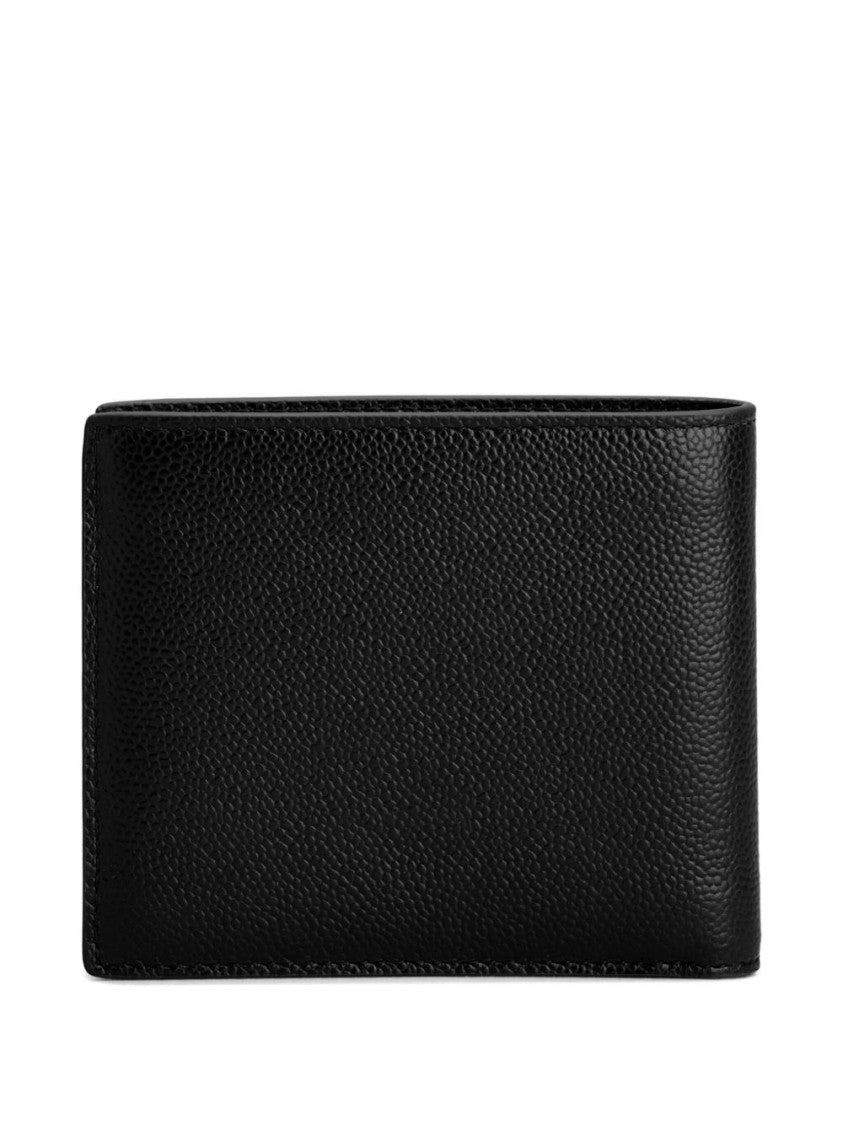 Tod's Textured Black Wallet With Refined Aesthetic