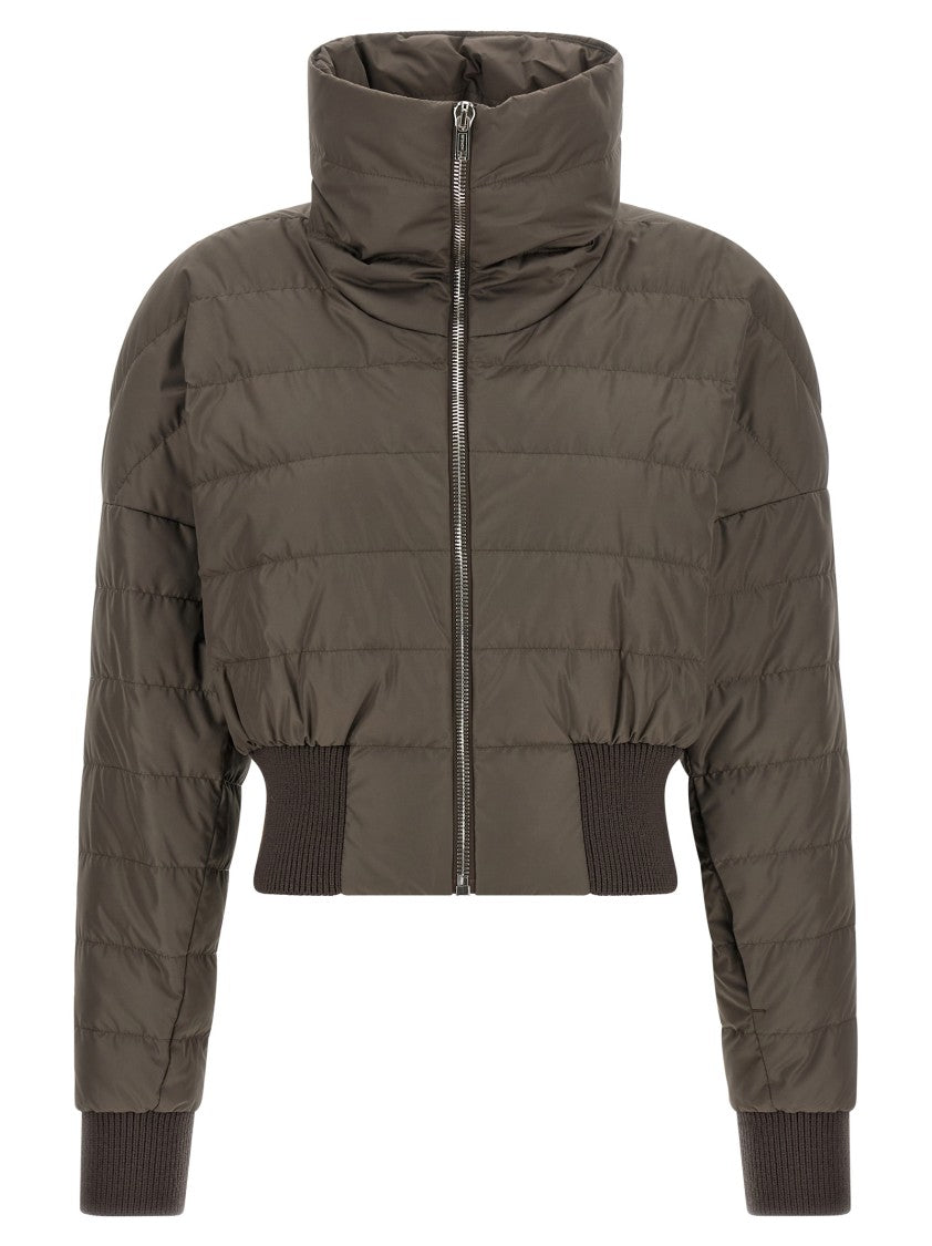 Rick Owens Moncler + 'Cropped' Down Jacket
