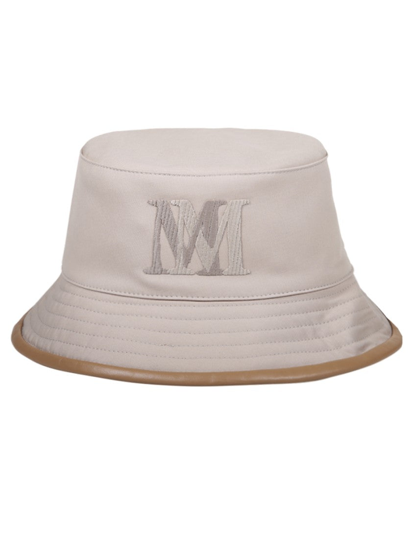 Max Mara Bucket Hat With Embroidered Logo