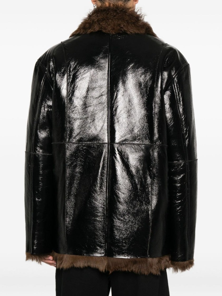 Diesel Glossy Black Coat