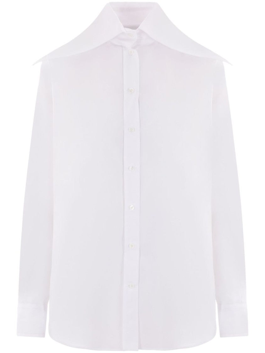 Alexander Mcqueen White Cotton Shirt