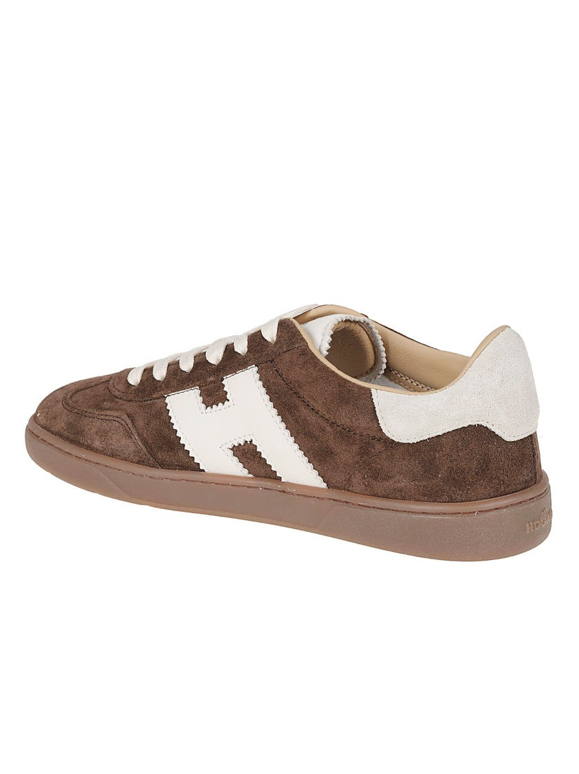 Hogan Brown Cool Suede Sneakers