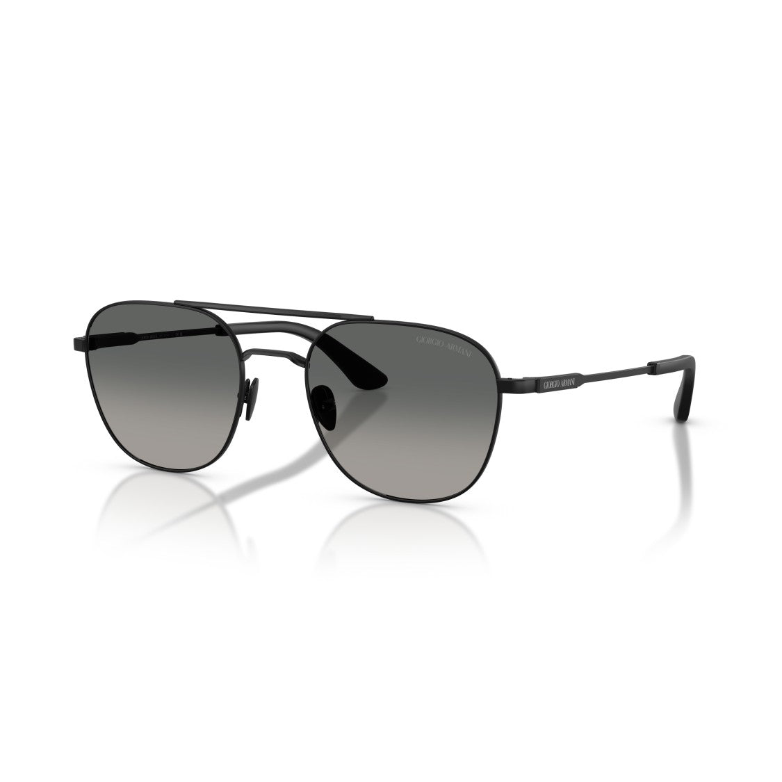 Giorgio Armani 0Ar6178 Metal Frame Sunglasses With Double Bridge Design
