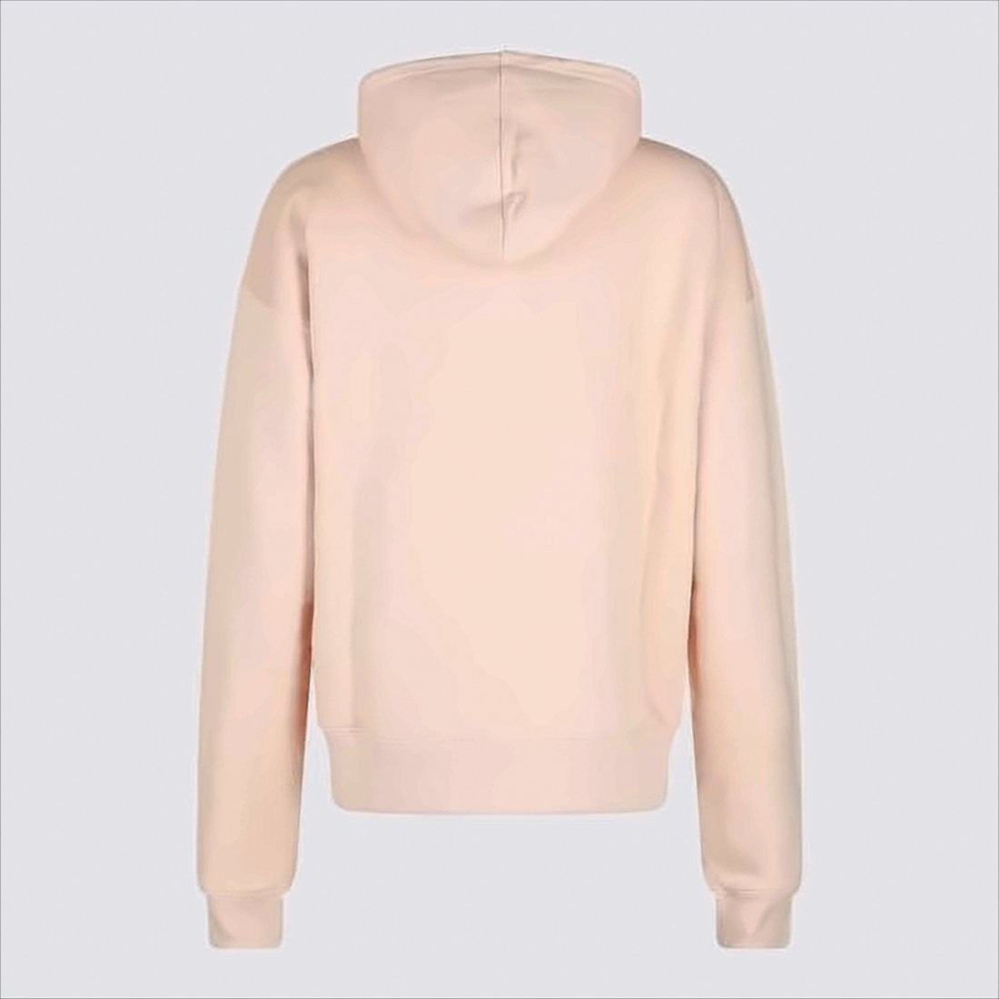 Maison Kitsuné Relaxed Fit Light Pink Hoodie With Iconic Embroidered Logo
