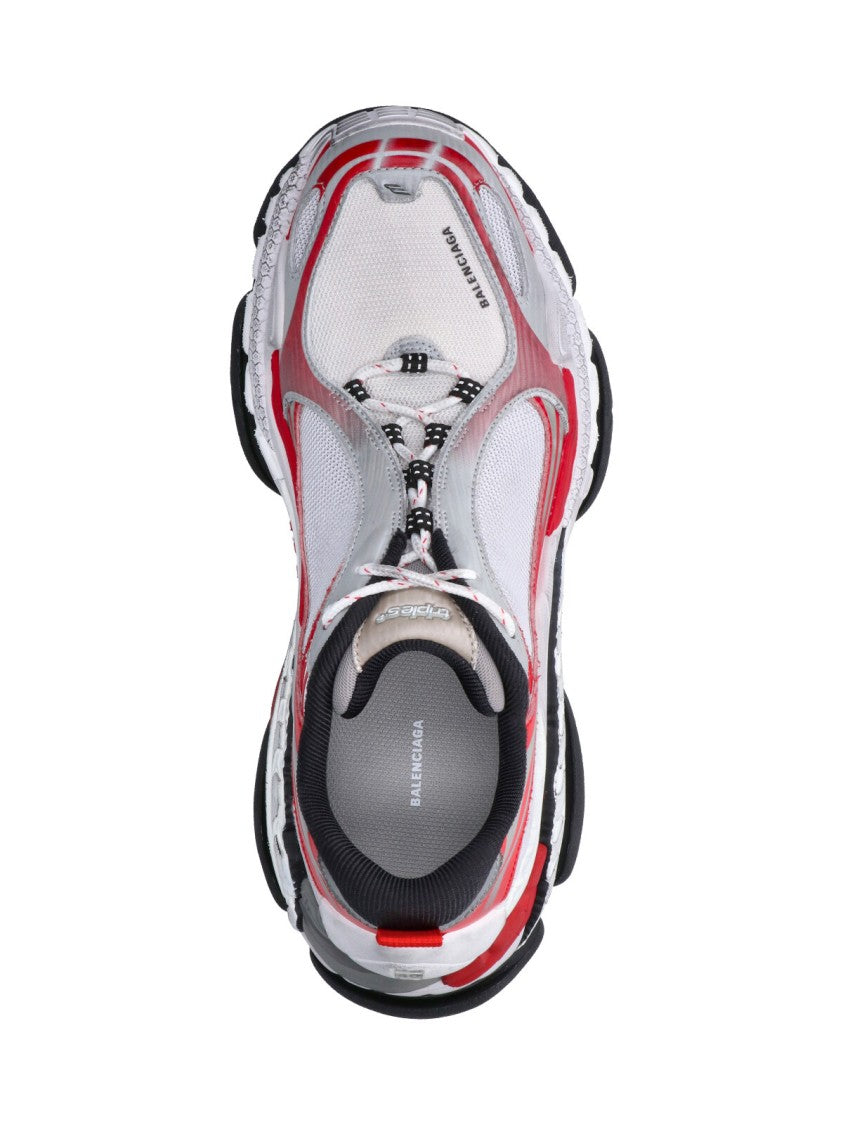 Balenciaga Red Triple S.2 Chunky Sneakers