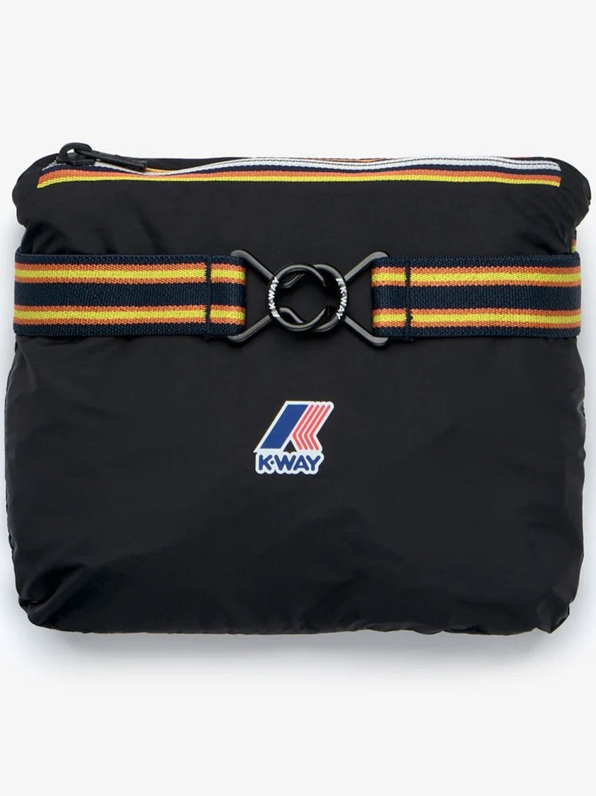 K-Way Le Vrai 4.0 Claudette Hooded Black Jacket