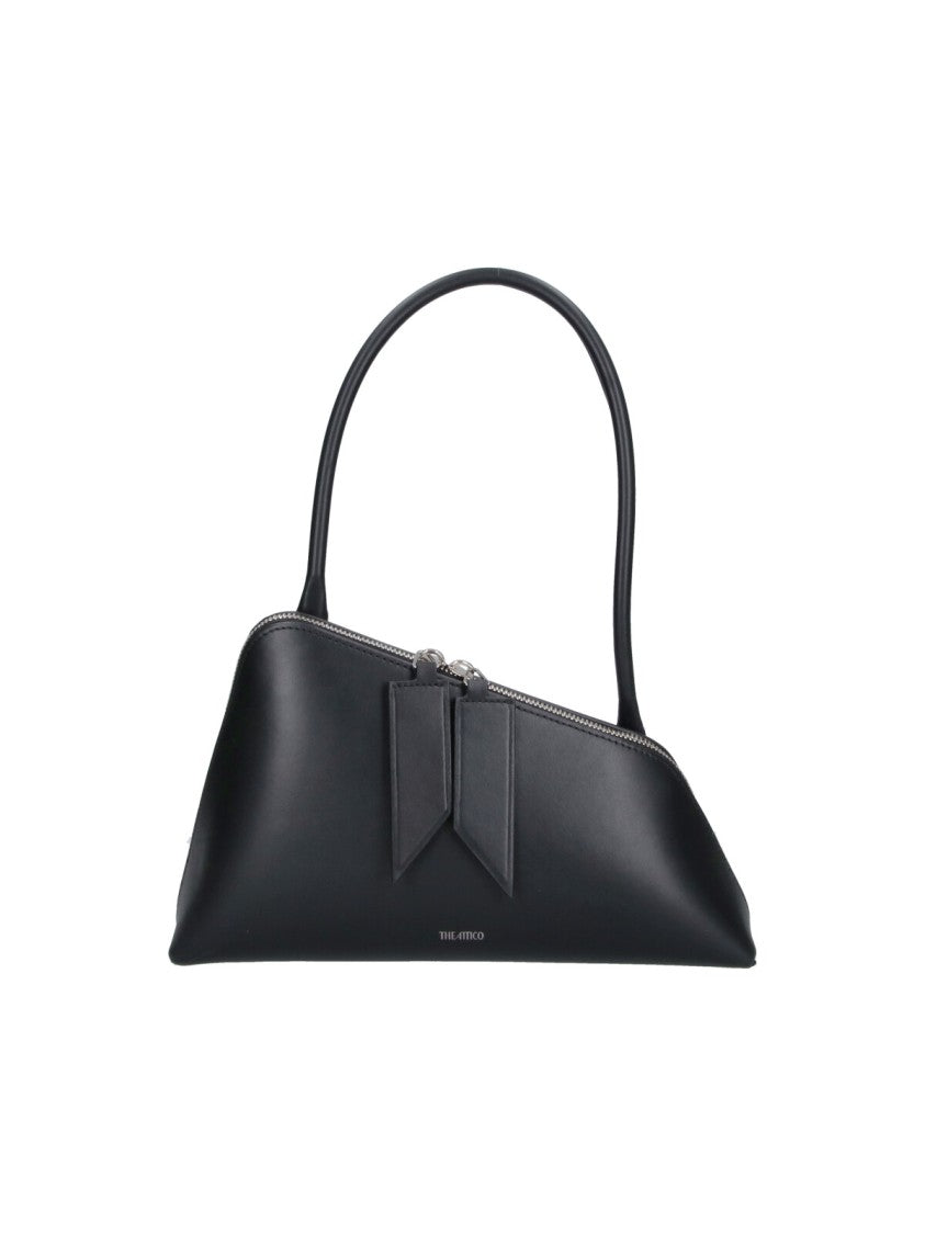 The Attico Elongated Triangular Handbag With Structured Silhouette
