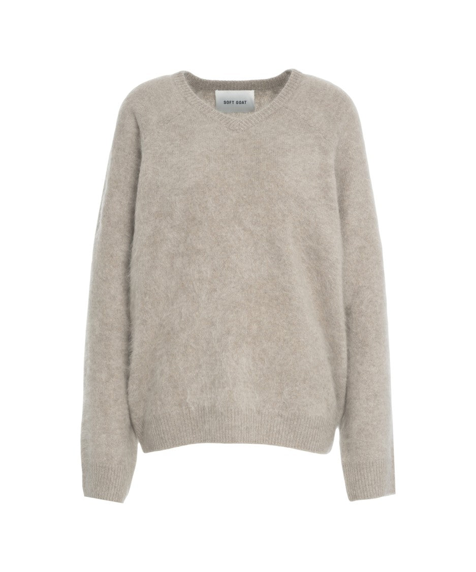 Soft Goat Brushed Cashmere Sweater