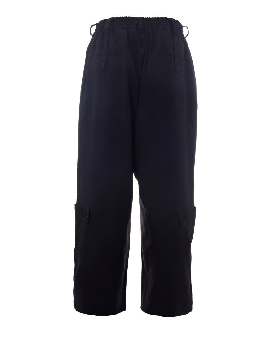 Y-3 Wide-Leg Pants With Adjustable Length And Customizable Waistband