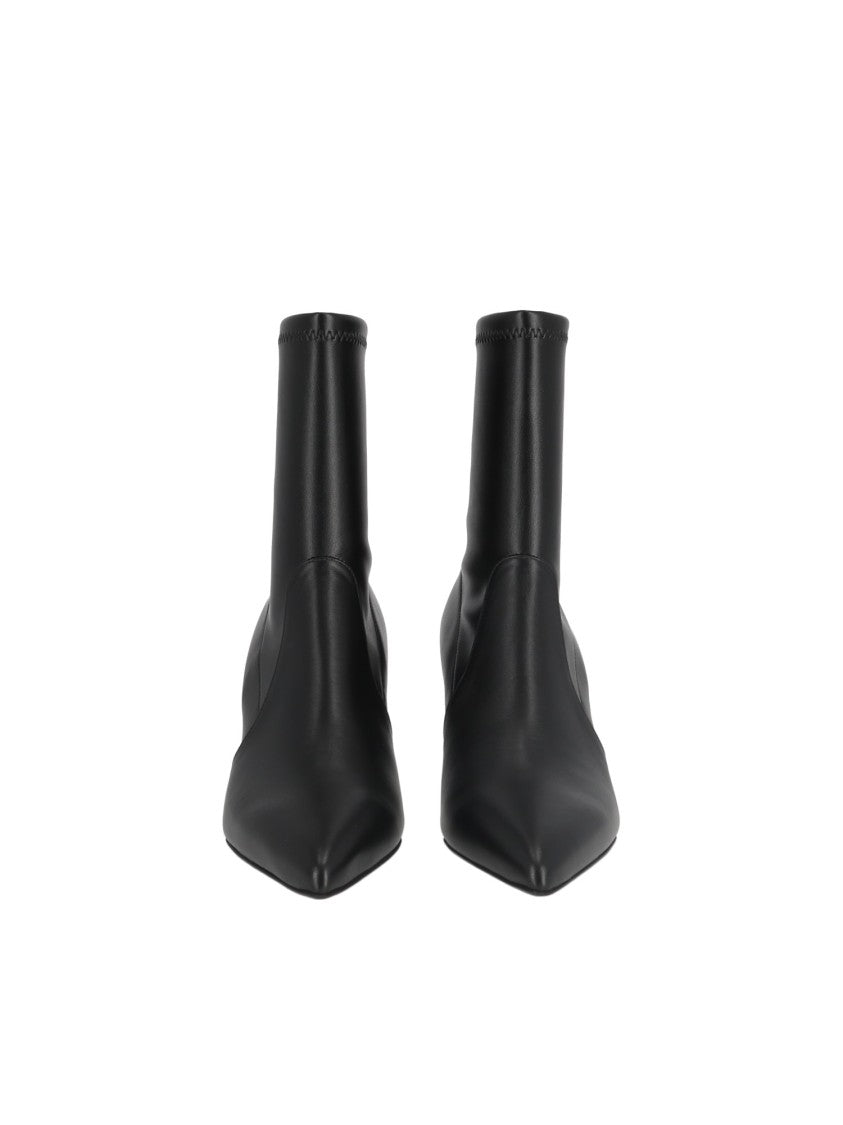 Sergio Levantesi Black Janet67 Pointed-Toe Ankle Boots