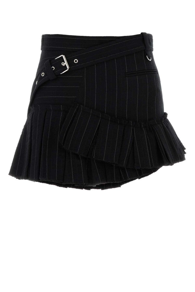 Isabel Marant Embroidered Cotton Blend Maddy Mini Skirt