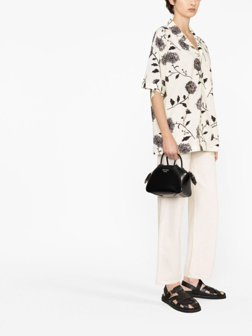 Prada Supernova Brushed Leather Tote Bag