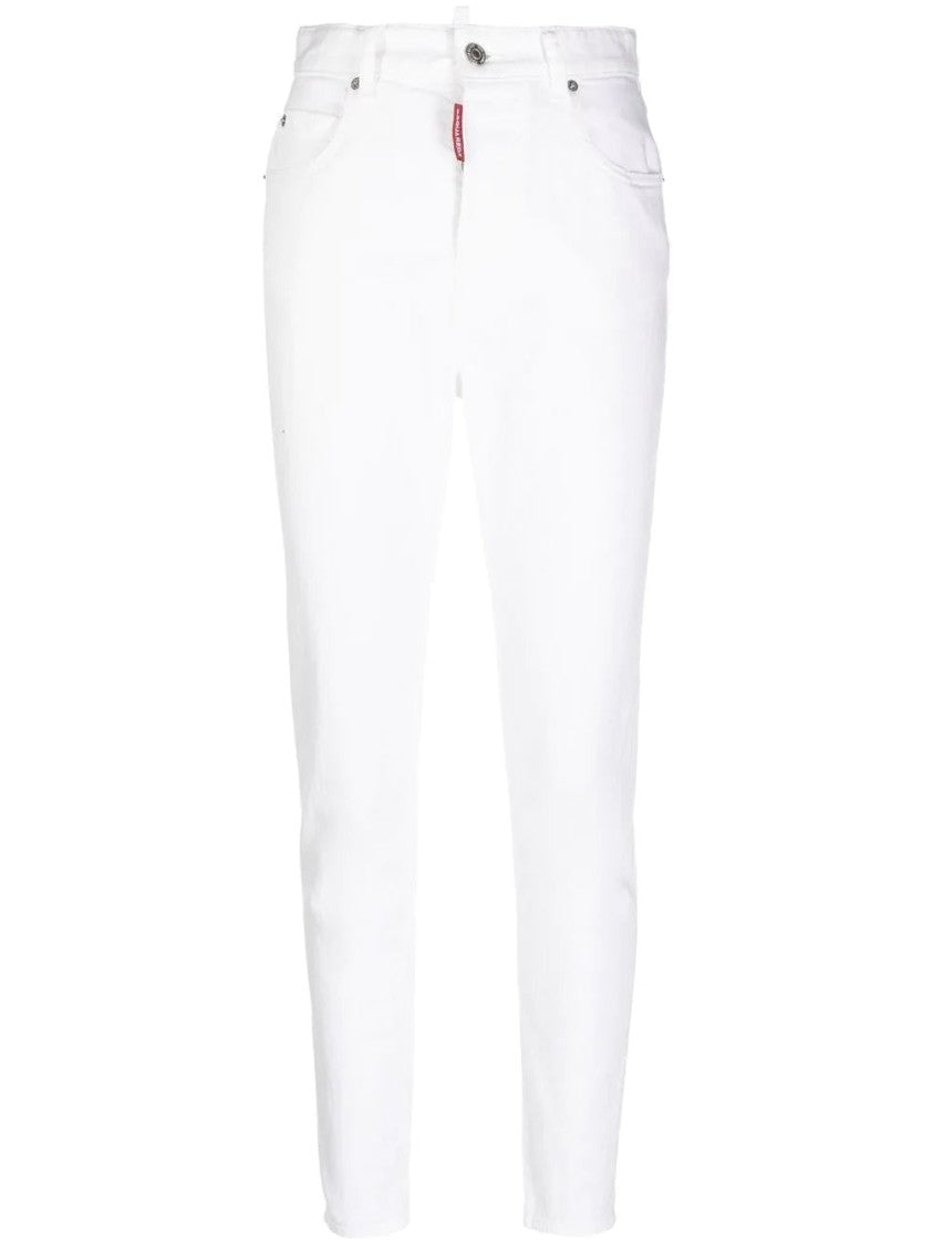 Dsquared2 Skinny Jeans With Classic Five-Pocket Design