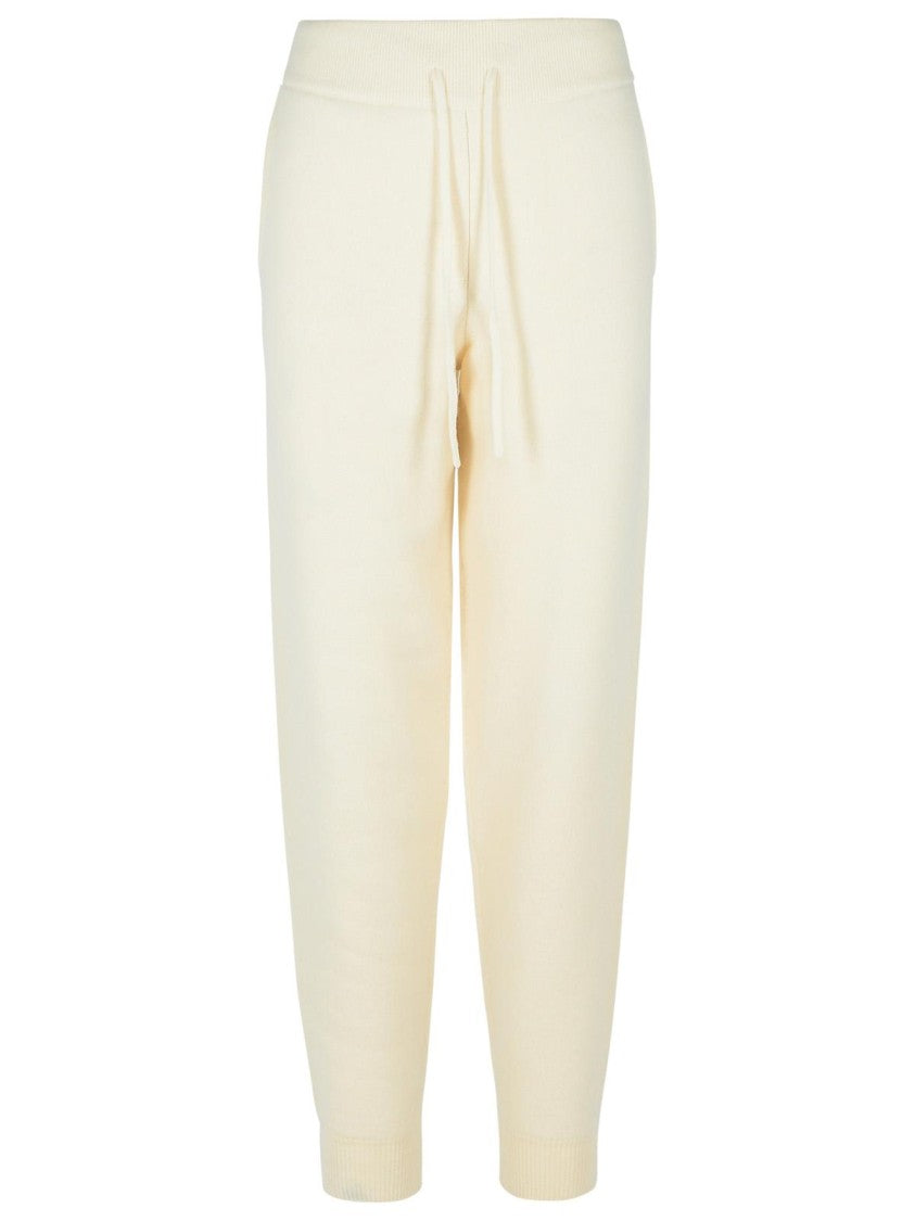Loulou Studio 'Hespero' Ivory Cashmere Trousers