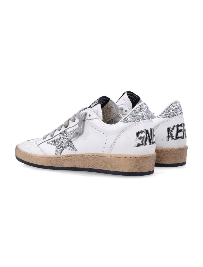 Golden Goose White Ball Star Leather Sneakers